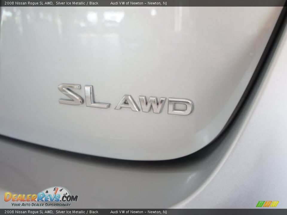 2008 Nissan Rogue SL AWD Silver Ice Metallic / Black Photo #19