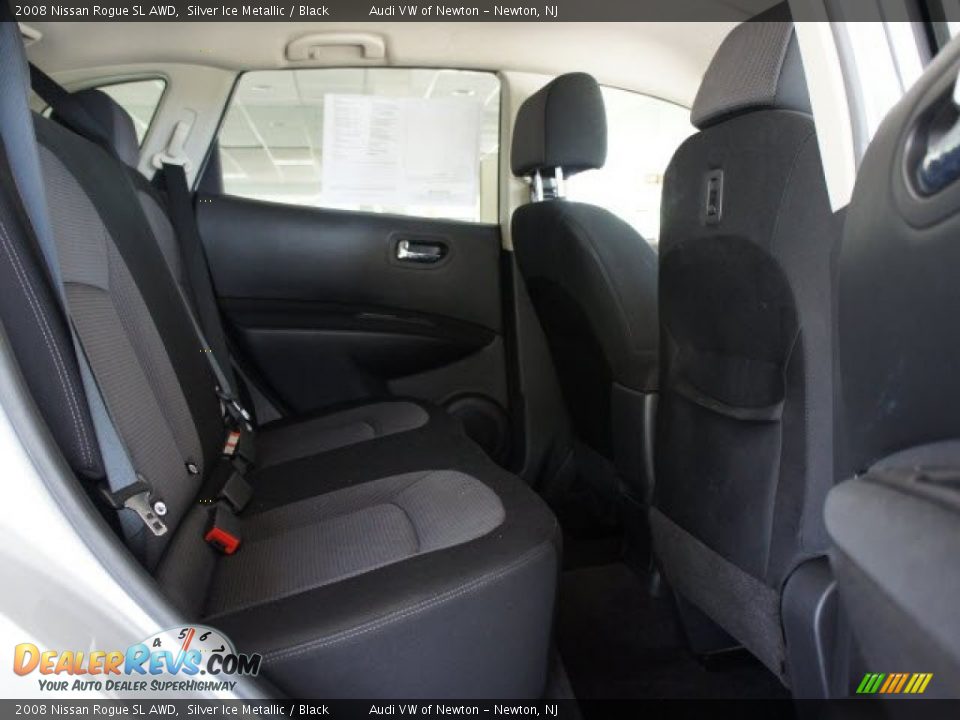 2008 Nissan Rogue SL AWD Silver Ice Metallic / Black Photo #21