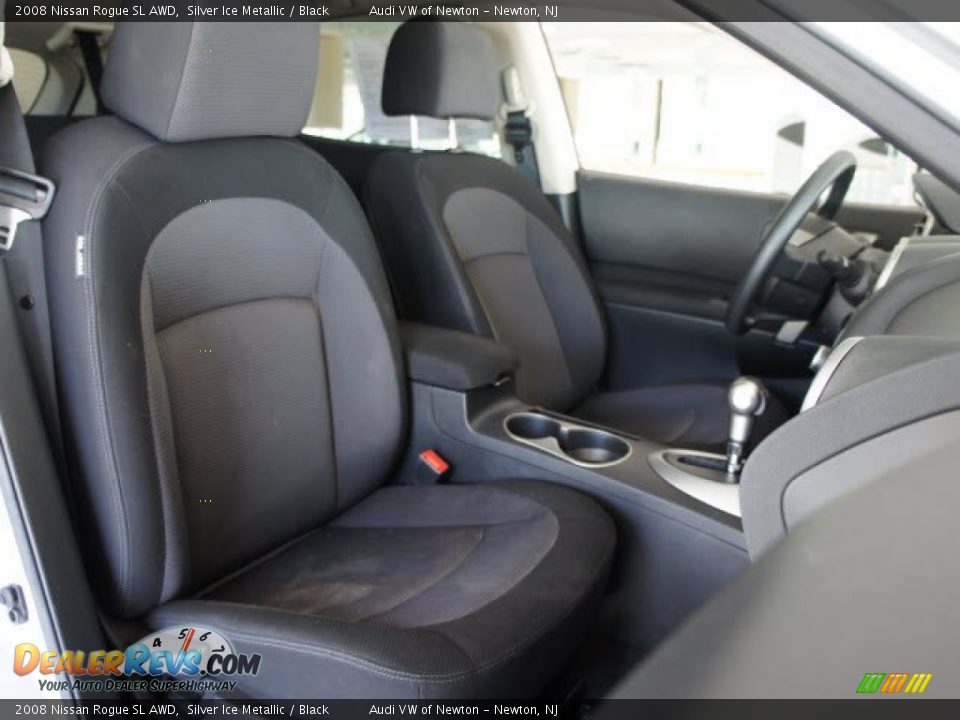 2008 Nissan Rogue SL AWD Silver Ice Metallic / Black Photo #23