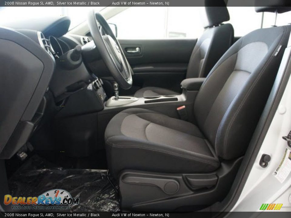 2008 Nissan Rogue SL AWD Silver Ice Metallic / Black Photo #25