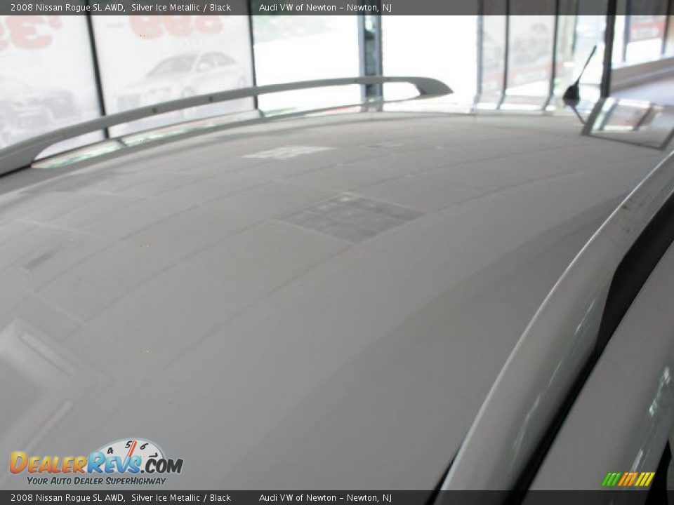 2008 Nissan Rogue SL AWD Silver Ice Metallic / Black Photo #29
