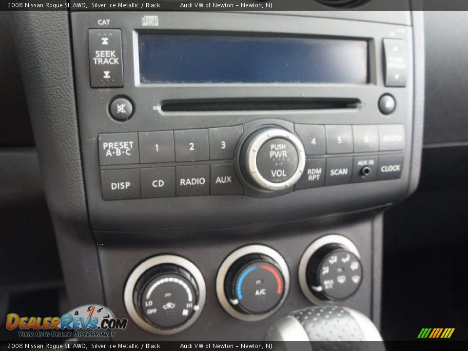 2008 Nissan Rogue SL AWD Silver Ice Metallic / Black Photo #30