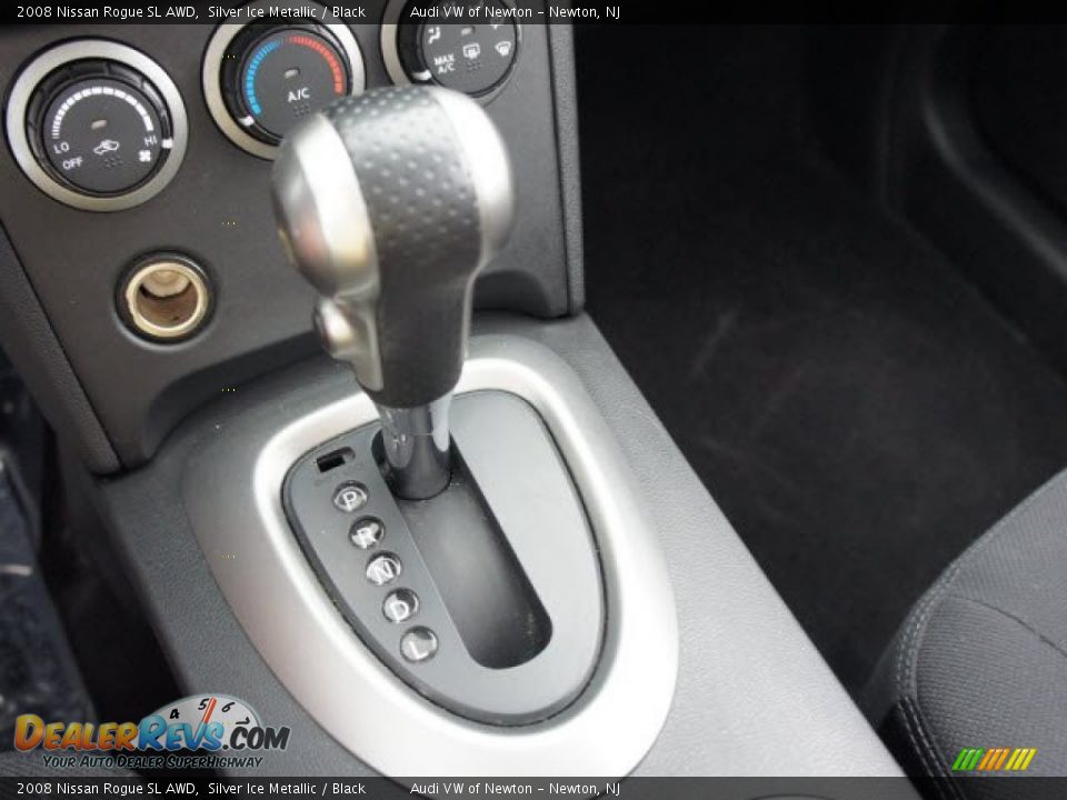 2008 Nissan Rogue SL AWD Silver Ice Metallic / Black Photo #31