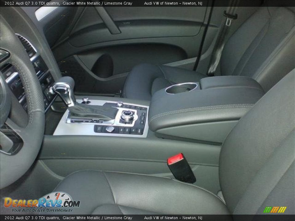 2012 Audi Q7 3.0 TDI quattro Glacier White Metallic / Limestone Gray Photo #5