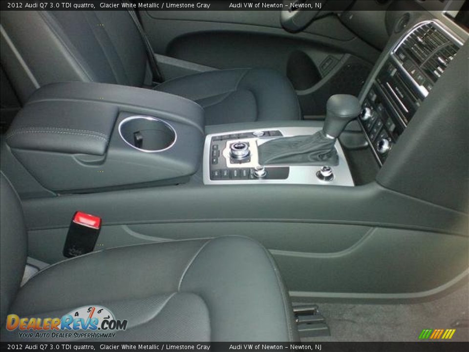 2012 Audi Q7 3.0 TDI quattro Glacier White Metallic / Limestone Gray Photo #6