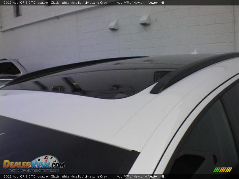 2012 Audi Q7 3.0 TDI quattro Glacier White Metallic / Limestone Gray Photo #7