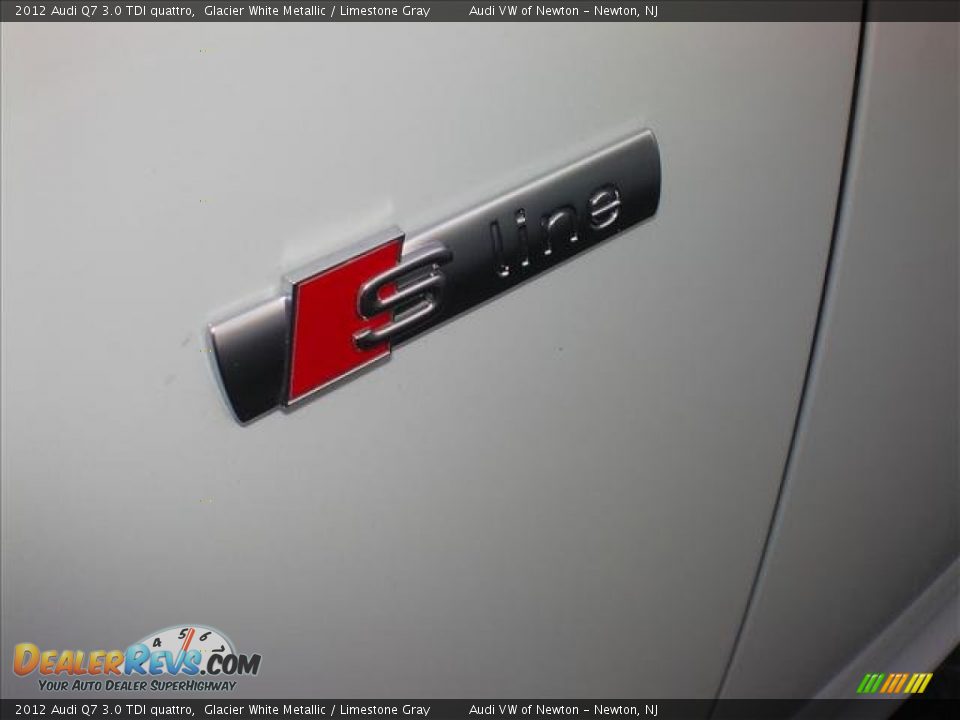 2012 Audi Q7 3.0 TDI quattro Glacier White Metallic / Limestone Gray Photo #8