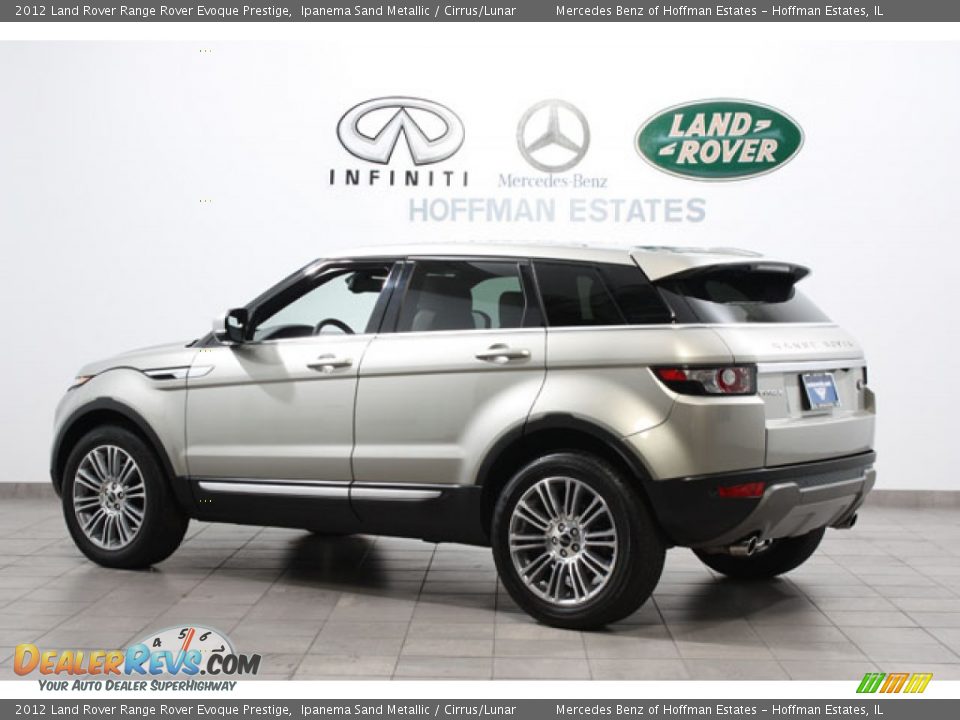 2012 Land Rover Range Rover Evoque Prestige Ipanema Sand Metallic / Cirrus/Lunar Photo #5