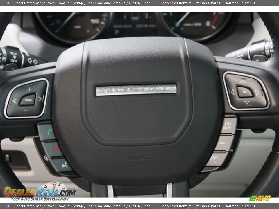 2012 Land Rover Range Rover Evoque Prestige Ipanema Sand Metallic / Cirrus/Lunar Photo #8
