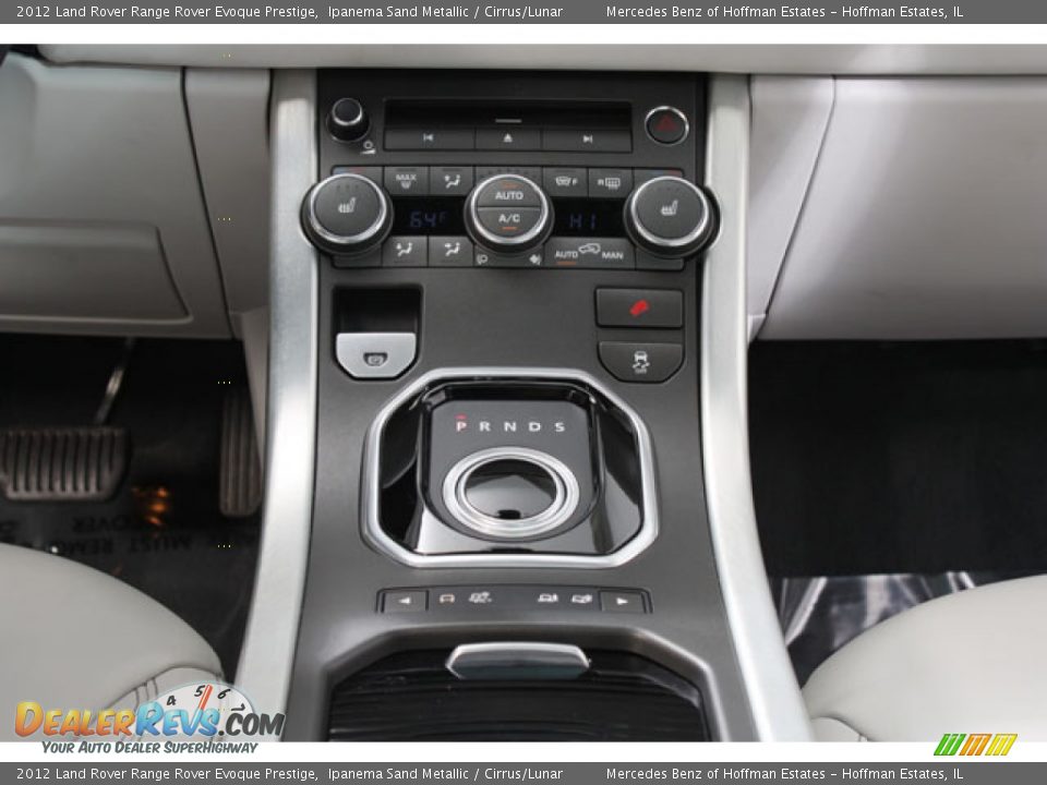 2012 Land Rover Range Rover Evoque Prestige Shifter Photo #11