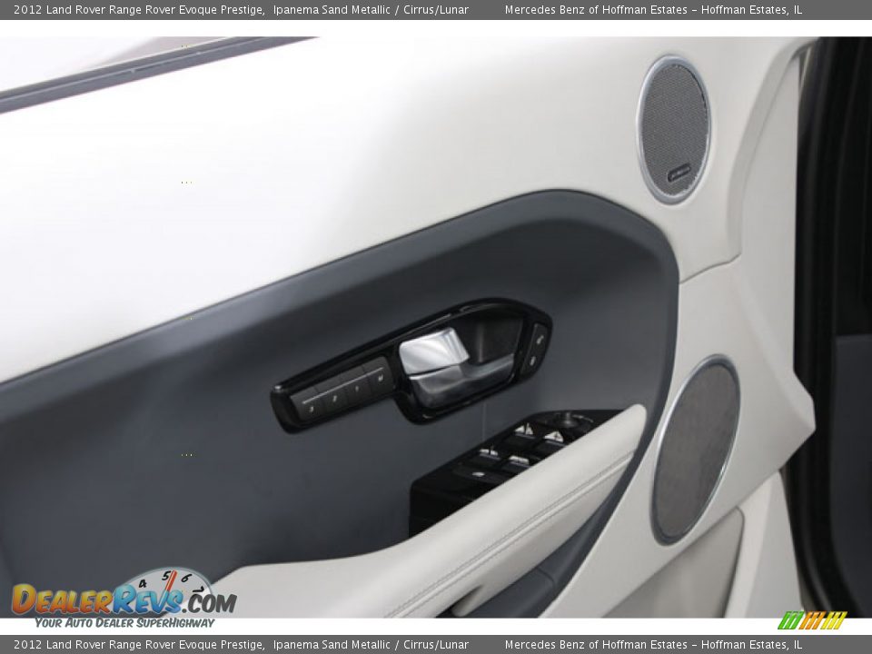 2012 Land Rover Range Rover Evoque Prestige Ipanema Sand Metallic / Cirrus/Lunar Photo #17