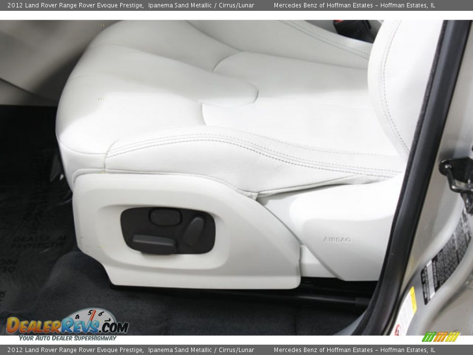 Front Seat of 2012 Land Rover Range Rover Evoque Prestige Photo #21