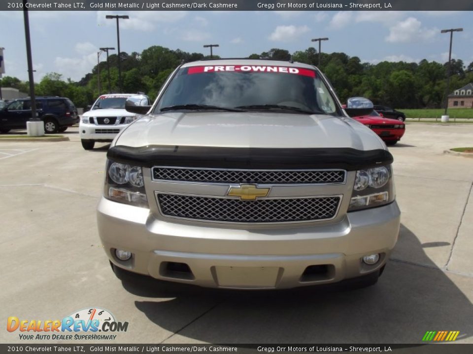2010 Chevrolet Tahoe LTZ Gold Mist Metallic / Light Cashmere/Dark Cashmere Photo #7