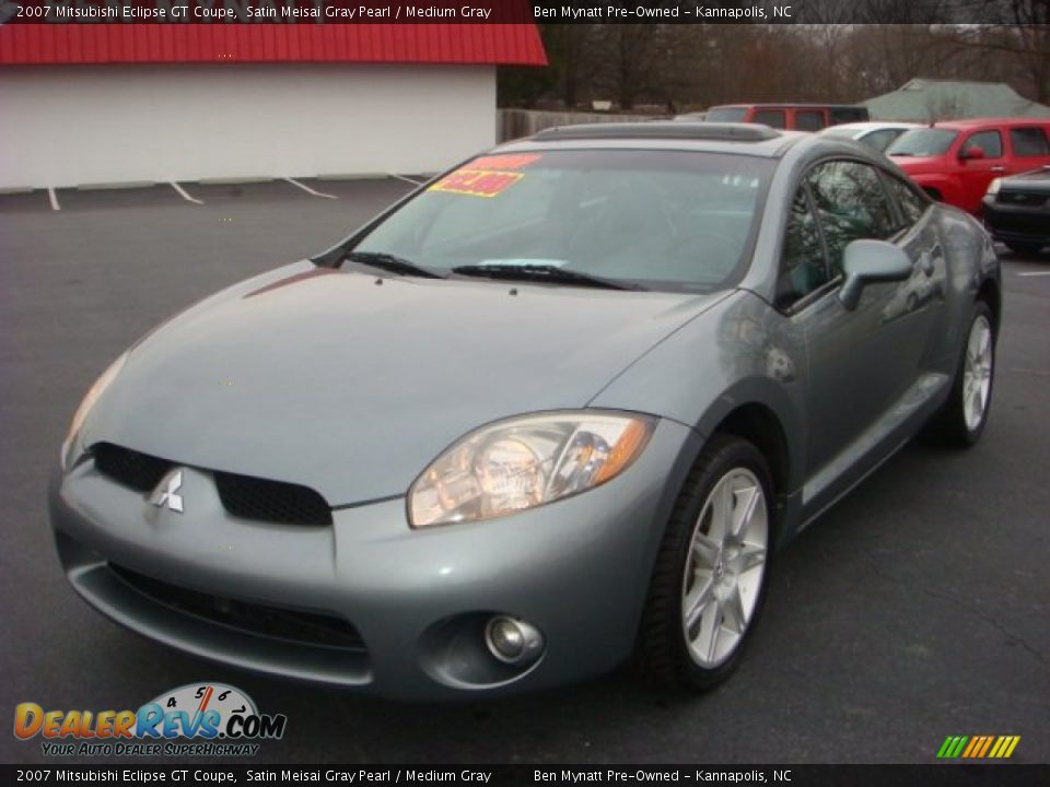 2007 Mitsubishi Eclipse GT Coupe Satin Meisai Gray Pearl / Medium Gray Photo #1