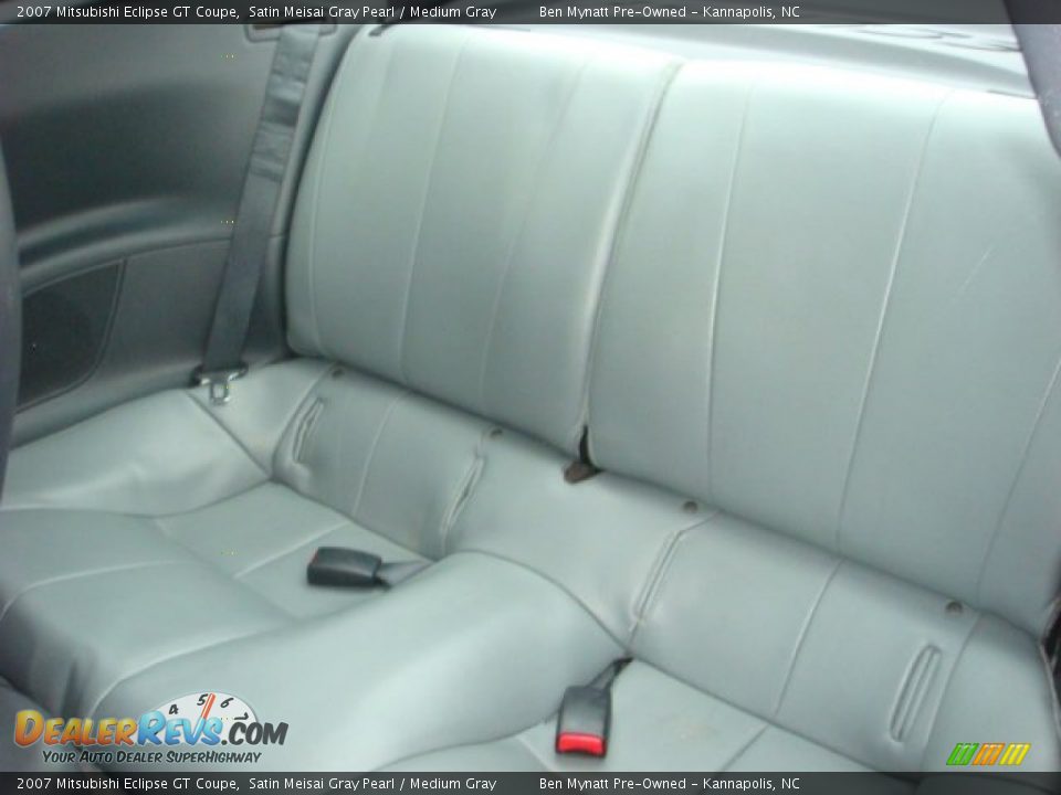 2007 Mitsubishi Eclipse GT Coupe Satin Meisai Gray Pearl / Medium Gray Photo #9