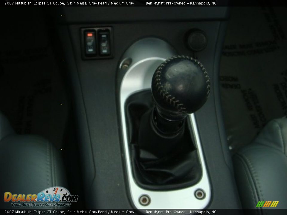 2007 Mitsubishi Eclipse GT Coupe Satin Meisai Gray Pearl / Medium Gray Photo #13