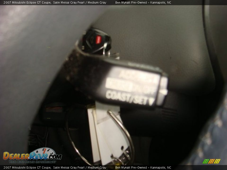 2007 Mitsubishi Eclipse GT Coupe Satin Meisai Gray Pearl / Medium Gray Photo #17