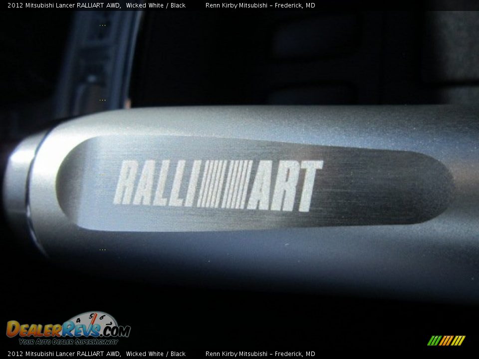 2012 Mitsubishi Lancer RALLIART AWD Logo Photo #20