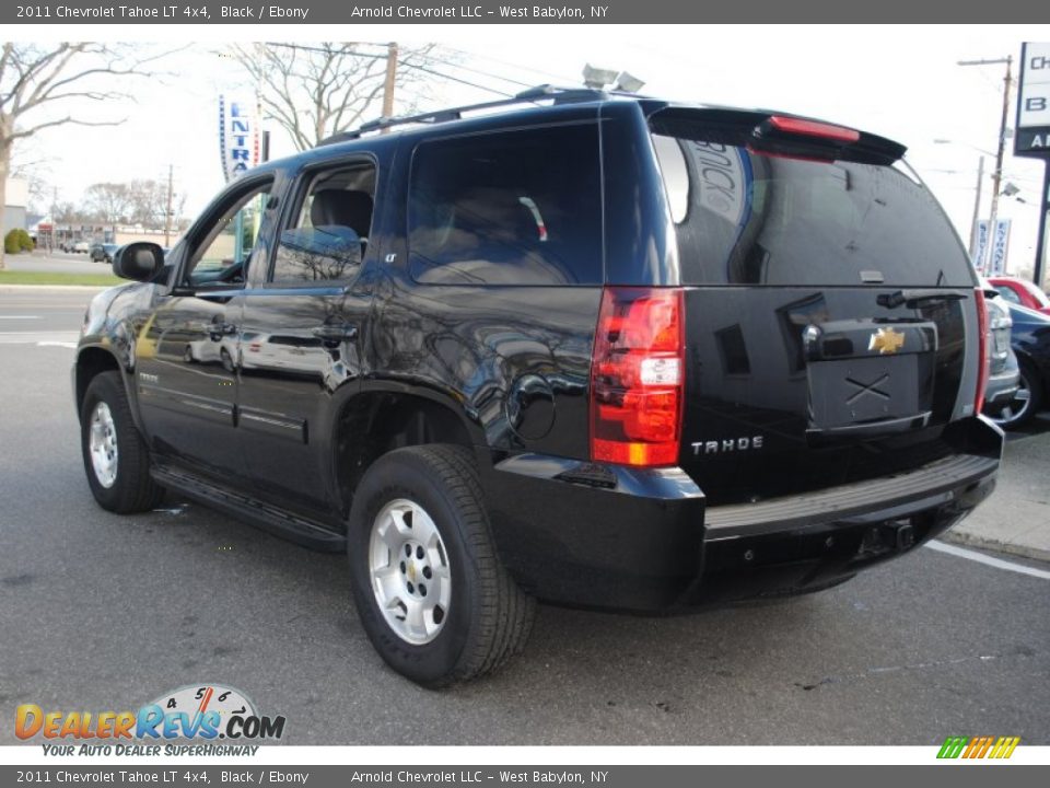 2011 Chevrolet Tahoe LT 4x4 Black / Ebony Photo #4