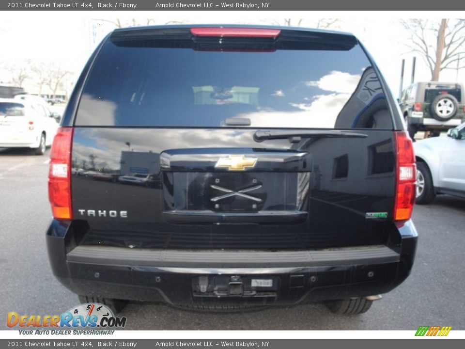 2011 Chevrolet Tahoe LT 4x4 Black / Ebony Photo #5