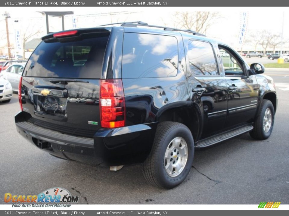 2011 Chevrolet Tahoe LT 4x4 Black / Ebony Photo #6