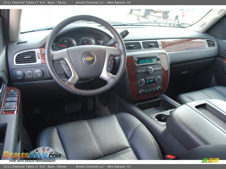 2011 Chevrolet Tahoe LT 4x4 Black / Ebony Photo #14