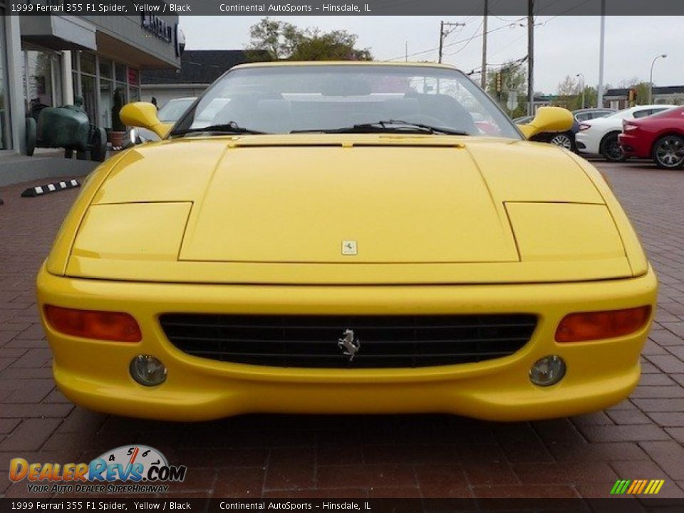 Yellow 1999 Ferrari 355 F1 Spider Photo #6