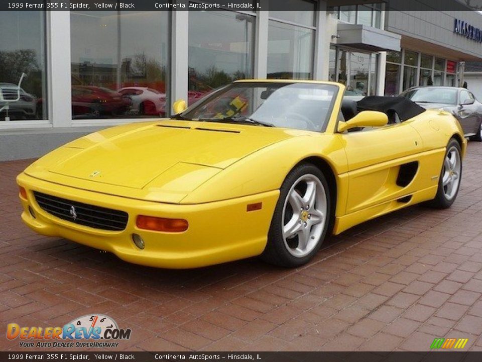 Front 3/4 View of 1999 Ferrari 355 F1 Spider Photo #7