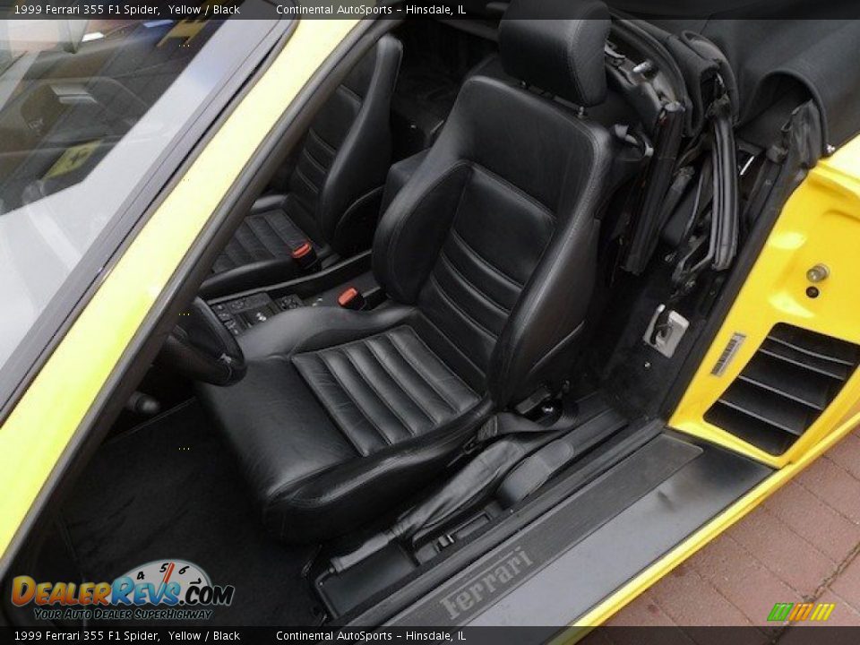 Front Seat of 1999 Ferrari 355 F1 Spider Photo #13
