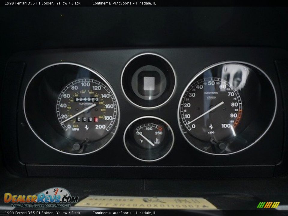 1999 Ferrari 355 F1 Spider Gauges Photo #21