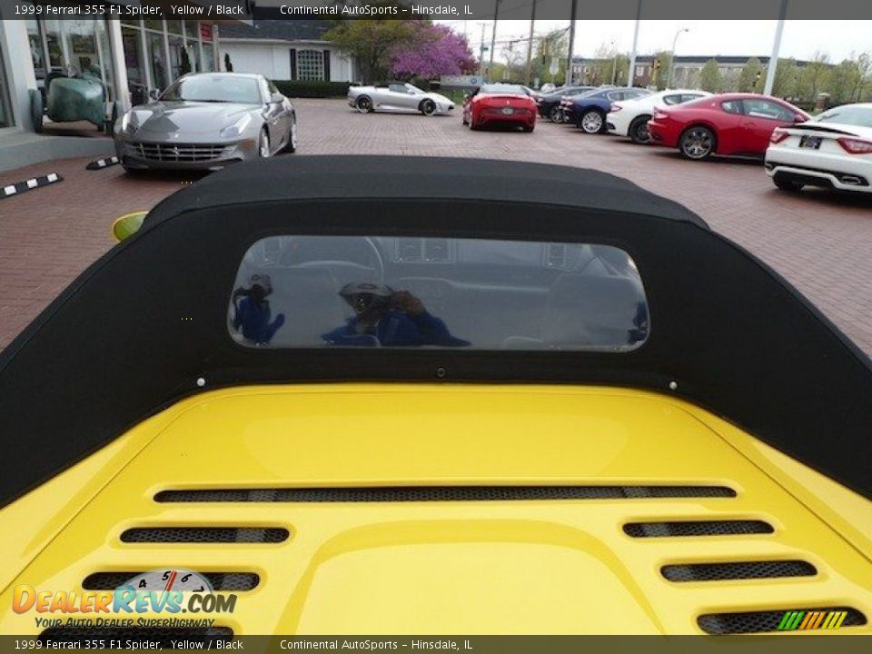 1999 Ferrari 355 F1 Spider Yellow / Black Photo #30