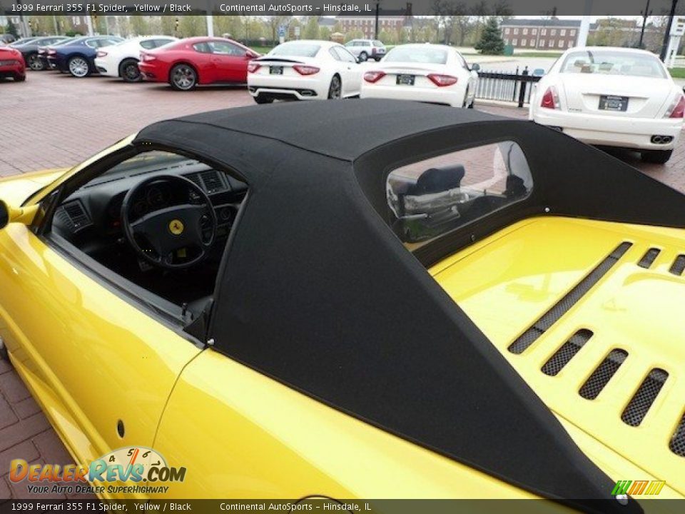1999 Ferrari 355 F1 Spider Yellow / Black Photo #31