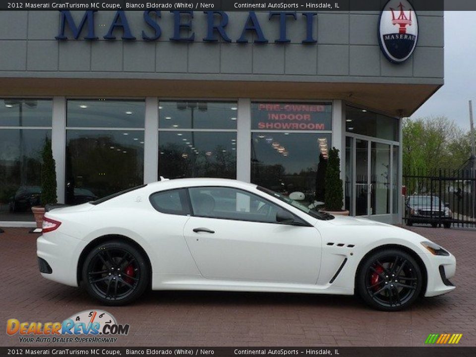 Bianco Eldorado (White) 2012 Maserati GranTurismo MC Coupe Photo #1