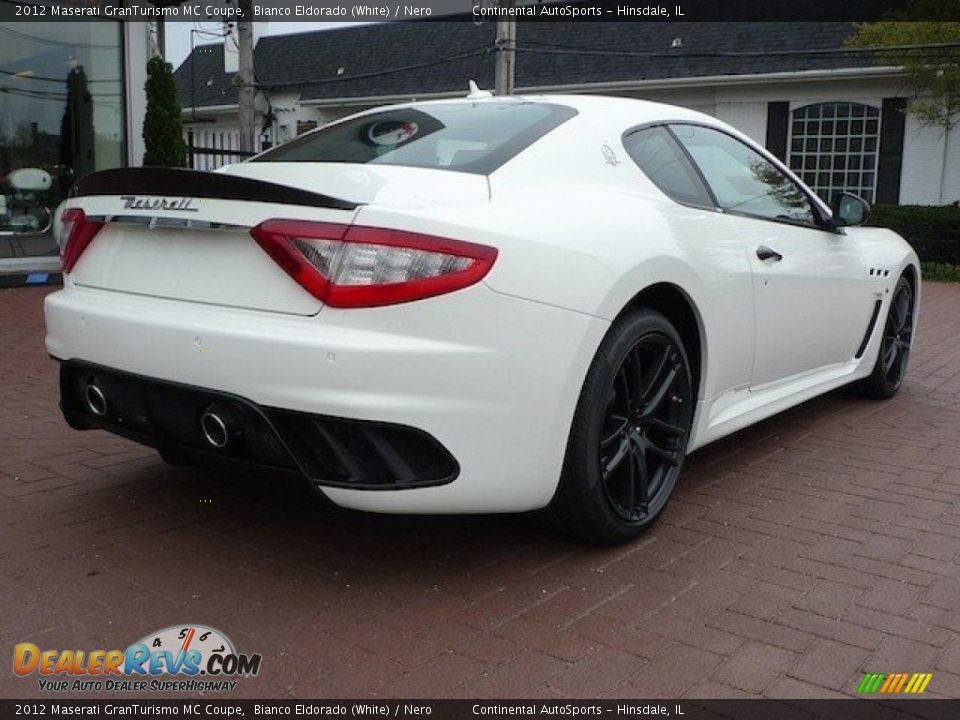 Bianco Eldorado (White) 2012 Maserati GranTurismo MC Coupe Photo #3