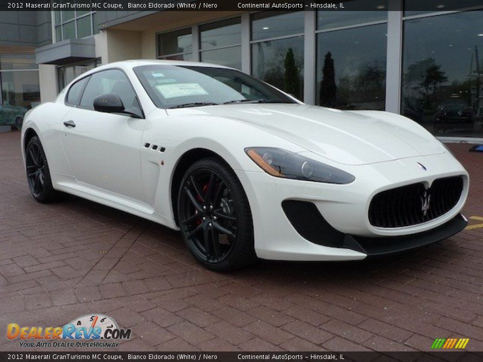 Bianco Eldorado (White) 2012 Maserati GranTurismo MC Coupe Photo #10