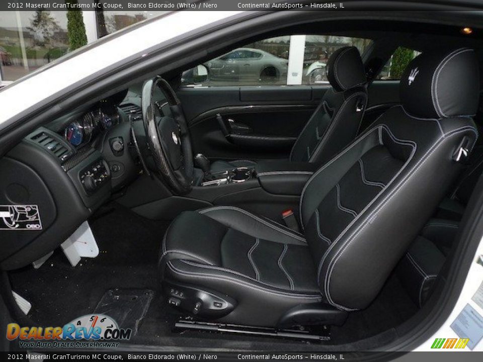 Front Seat of 2012 Maserati GranTurismo MC Coupe Photo #18