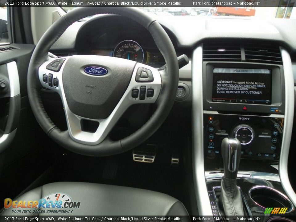 Dashboard of 2013 Ford Edge Sport AWD Photo #19