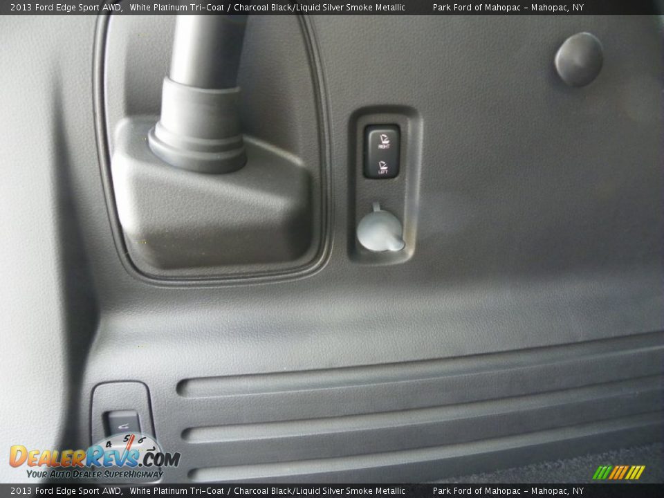 2013 Ford Edge Sport AWD White Platinum Tri-Coat / Charcoal Black/Liquid Silver Smoke Metallic Photo #26