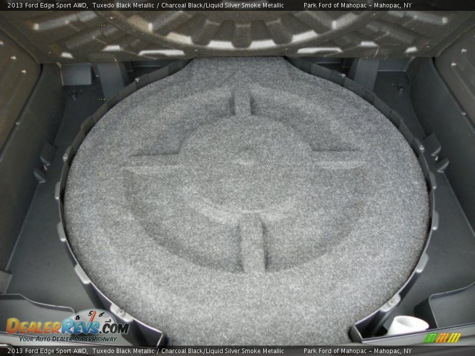 2013 Ford Edge Sport AWD Tuxedo Black Metallic / Charcoal Black/Liquid Silver Smoke Metallic Photo #15