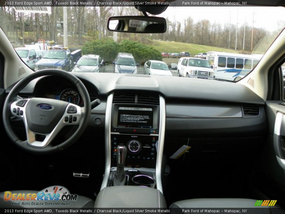 Dashboard of 2013 Ford Edge Sport AWD Photo #20