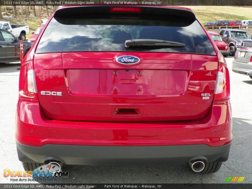 Ruby Red 2013 Ford Edge SEL AWD Photo #7