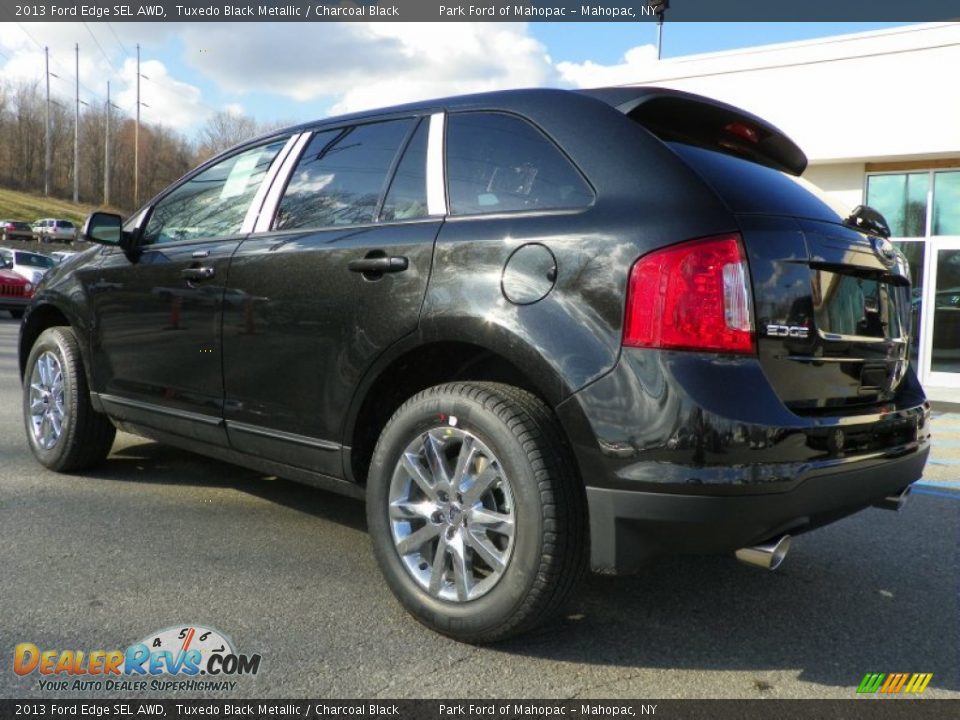 Tuxedo Black Metallic 2013 Ford Edge SEL AWD Photo #7