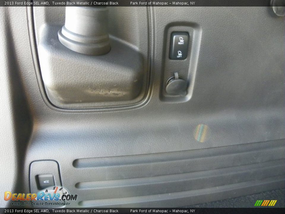 2013 Ford Edge SEL AWD Tuxedo Black Metallic / Charcoal Black Photo #15