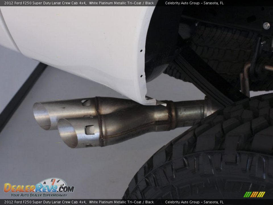 Exhaust of 2012 Ford F250 Super Duty Lariat Crew Cab 4x4 Photo #19