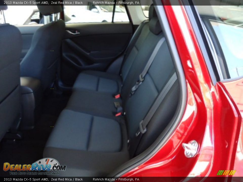 2013 Mazda CX-5 Sport AWD Zeal Red Mica / Black Photo #10