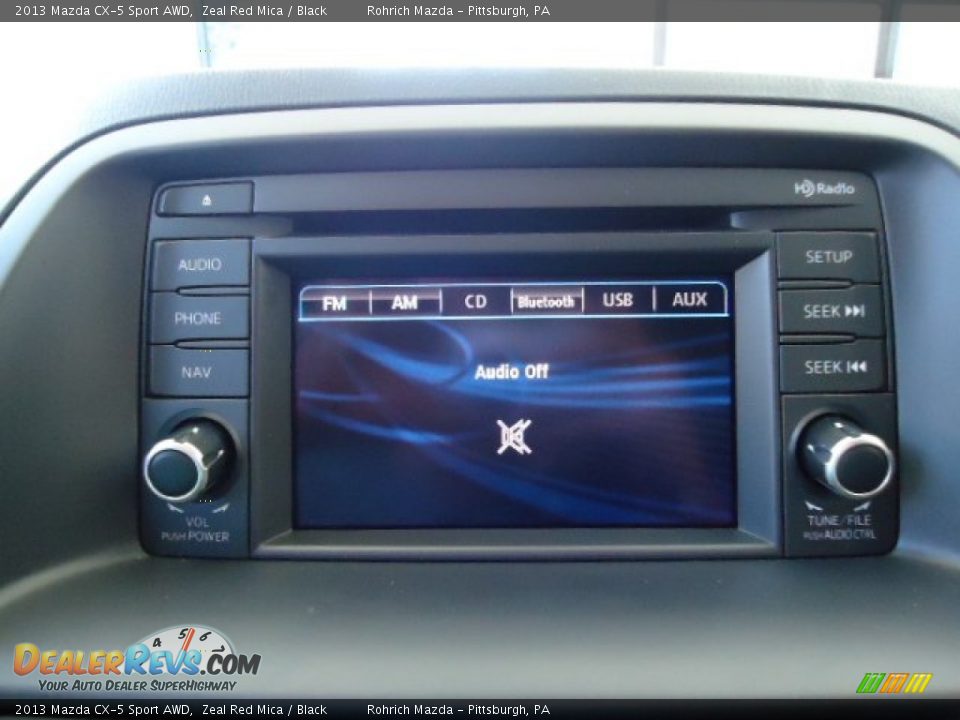 2013 Mazda CX-5 Sport AWD Zeal Red Mica / Black Photo #17