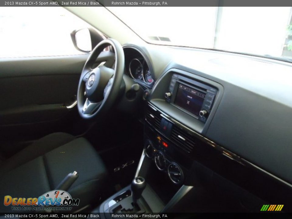 2013 Mazda CX-5 Sport AWD Zeal Red Mica / Black Photo #19