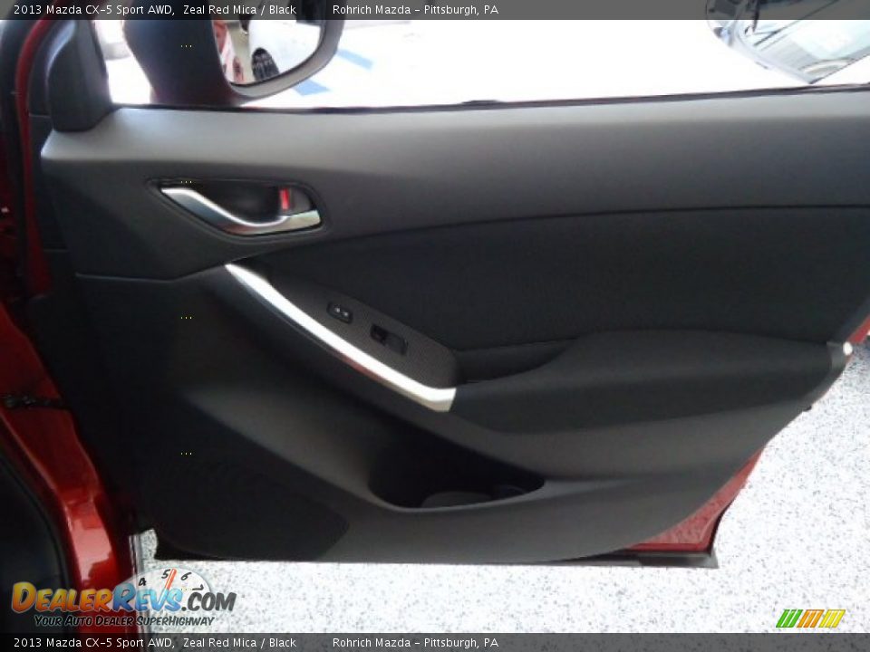 2013 Mazda CX-5 Sport AWD Zeal Red Mica / Black Photo #20
