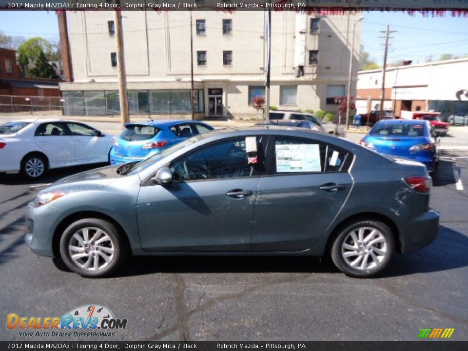 2012 Mazda MAZDA3 i Touring 4 Door Dolphin Gray Mica / Black Photo #2
