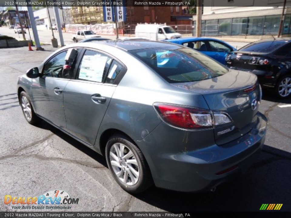 2012 Mazda MAZDA3 i Touring 4 Door Dolphin Gray Mica / Black Photo #3
